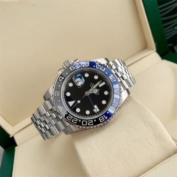 Top quality gmt watch mens watch super clone watches Cal.3285 mechanical movement sapphire glass 904L steel 40mm designer watch with box 2EZB