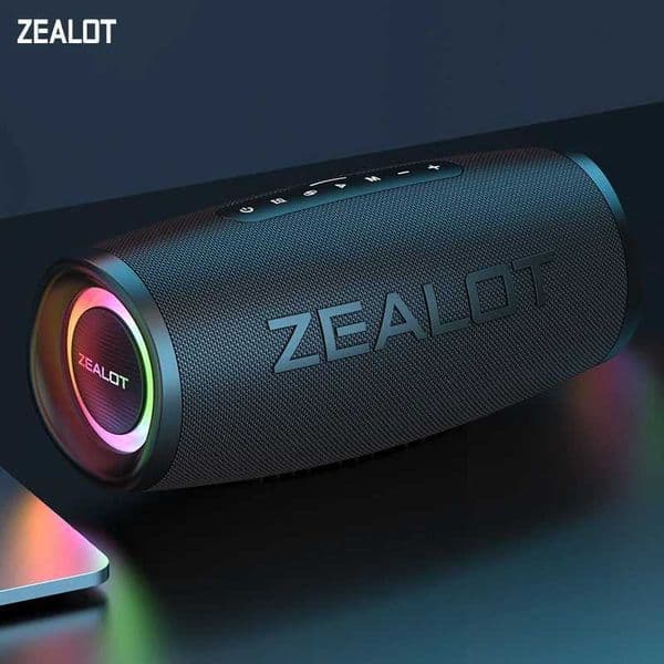 ZEALOT-S56 Bluetooth Speaker 40W Output Power Bluetooth Speaker with Excellent Bass Performace IPX6 Waterproof Camping Outdoor S260513IO60