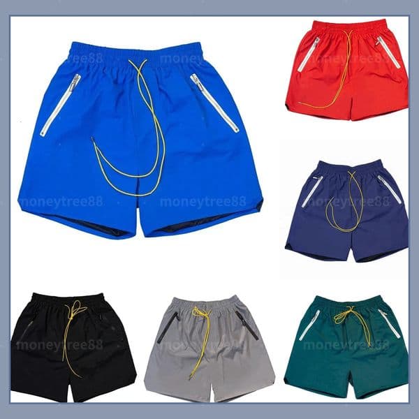 2026 Shorts Mens Designer short T shirt men Summer Quick Drying Breathable Mesh Drawstring Beachwear Loose Sports Shorts For Men 11