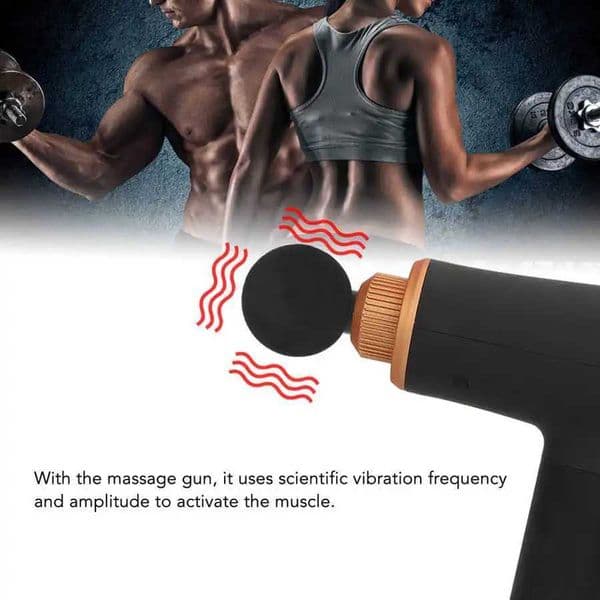 Fascia Gun Ball Head Replacement for Massager Attachment Body Muscle Relaxation Buttocks Thighs Calves Massage Tool 19mm Caliber C2605141