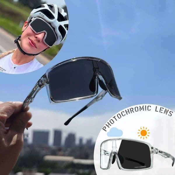 SINGA Photochromic Sunglasses Sport Road Bike glasses MTB Eyewear for Man Women Riding Goggle Cycling Glasses 26W0514
