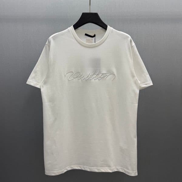 Men's Plus Tees & Polos t-shirts Round neck embroidered and printed polar style summer wear with street pure cotton 444yh5