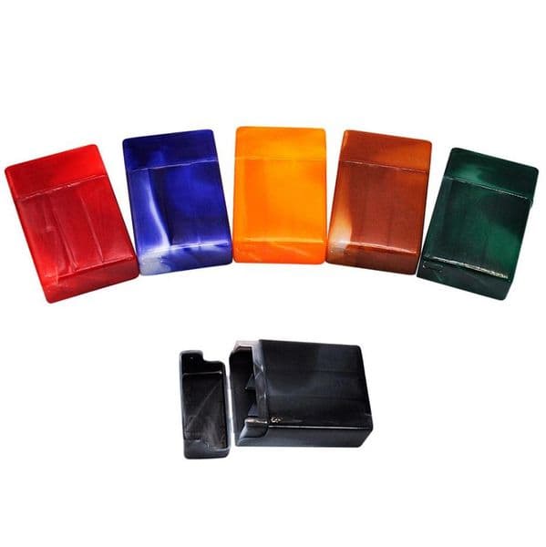 Smoking pipes New Plastic Cigarette Box Sealed Long Cigarette Box Storage Box