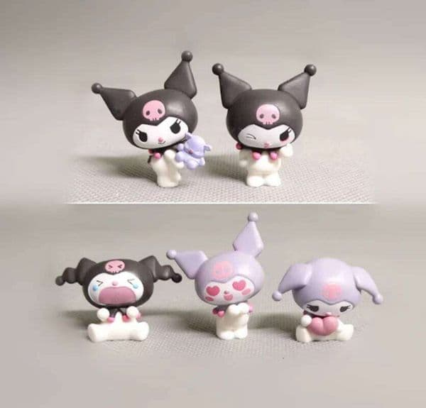 New In Stock Anime Kuromi Cute Adorable Themes Blind Box Kawaii Mini Action Figure Desktop Decoration Girl Birthday Gifts 26L0514