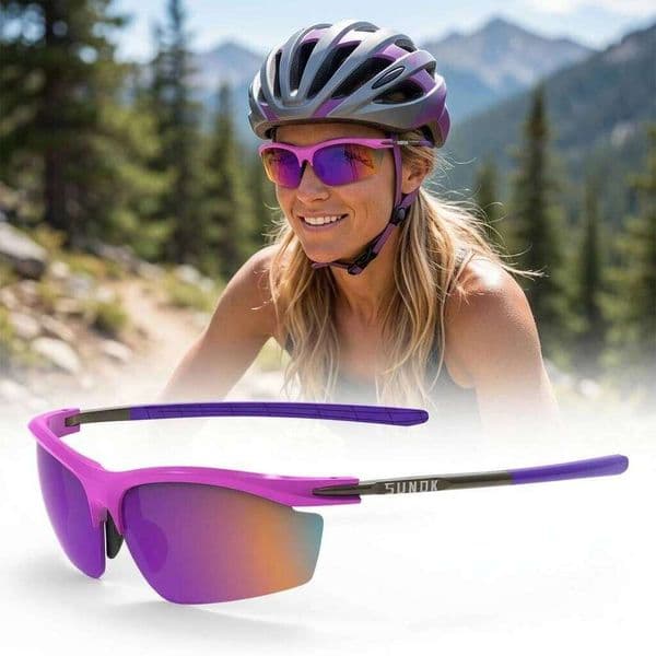 Polarized Cycling Sunglasses Men Women UV400 Outdoor Sports Glasses MTB Bike Running Hiking Full Frame Eyewear 26W0514