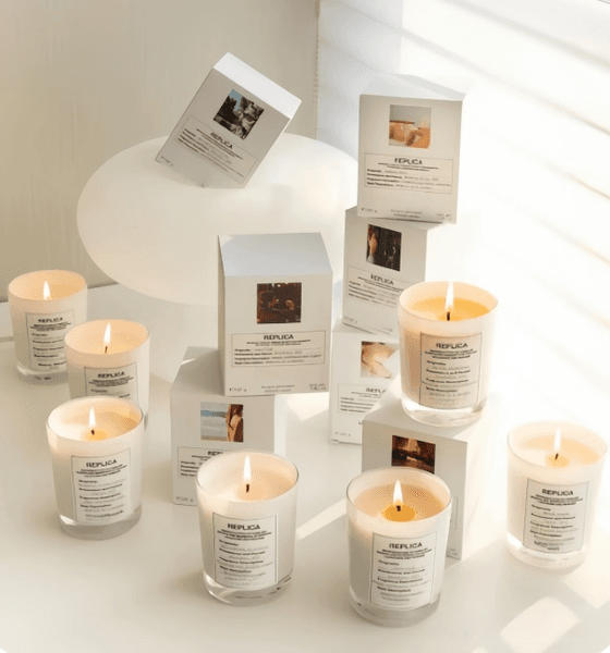 Handmade Art Soy Organic Scented Candles Long Lasting Modern Home Decor Fragrance Candle Holders Elegant Indoor Decoration and Party Gifts Z260520