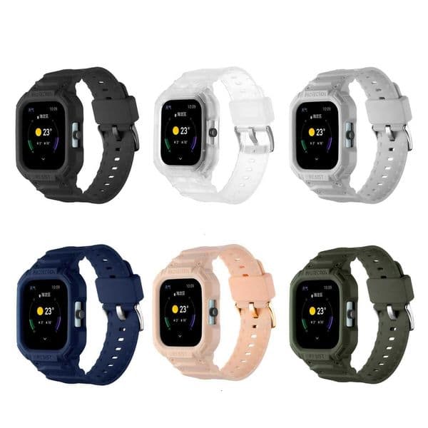 TPU Wrist Watchband Edge Shell Cover Protector For Amazfit GTS 2/3/4 Smart Watch Strap GTS2 GTS3 GTS4 Band Wristband Bumper CaseJ260514