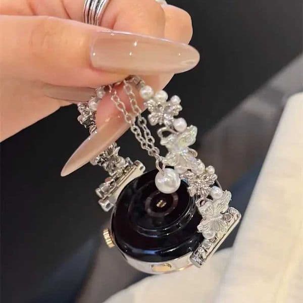 Pearl Bracelet suitable for GT5/GT5 Pro/GT4/GT2/3/4 22mm/20mm/18mm watch strapsJ260514