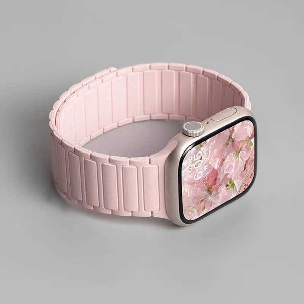 Magnetic Strap for Watch Band 45mm 44 mm 40mm 46mm 41mm 42mm 38 Silicone Bracelet iWatch Series 8 7 6 Se 9 10 Ultra2 49mm X260514