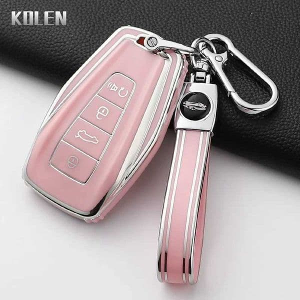 For Geely Coolray 2024 X6 Emgrand Global Hawk GX7 Fashion TPU Car Remote Key Case Cover Protected Keychain Fob Accessories Bag T260514