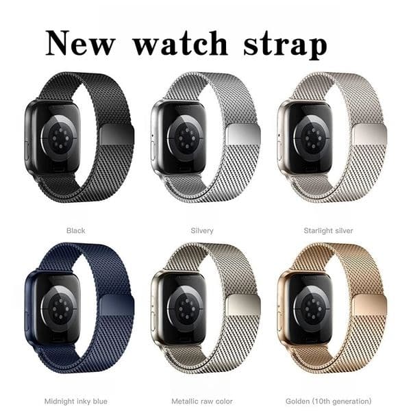 Suitable for Ultra3 S11 S10 Watch fashion Straps with Two Milanese Metal Buckles and Magnetic Attraction new model watch
