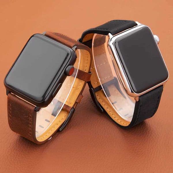 Leather Strap For Watch Band 49mm 44 45 42mm 40 46 38 41mm Crazy Horse Style Bracelet IWatch tra Series 10 9 8 7 SE 6 5J260514