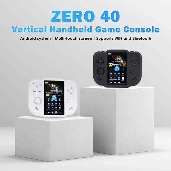 ZERO AMPOWN Magicx 40 Video Game Console 4IPS Touch Sn Android System A133P port Wifi Vibration Motor for NDSJ260603