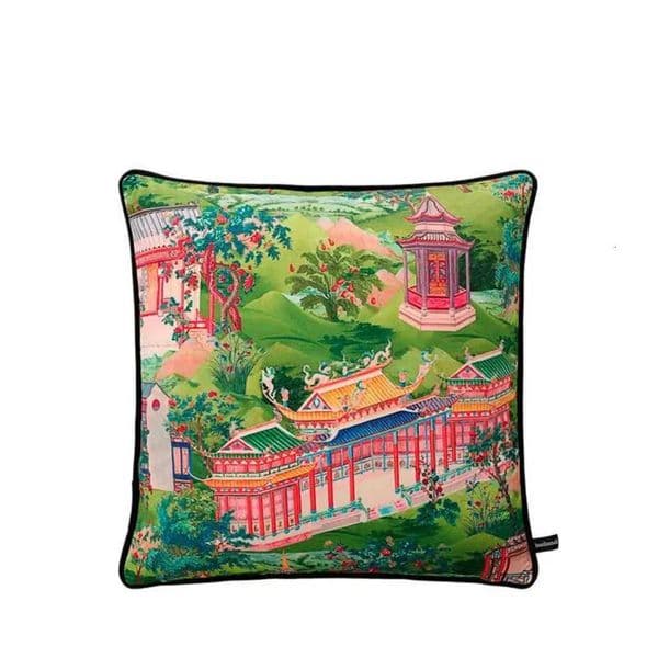 Luxury Designer Decor Chinoiserie Luxury 18X18 Decorative Velvet Couch S Covers For Bed Sofa Room Farmhouse Throw room Decoration Home 10