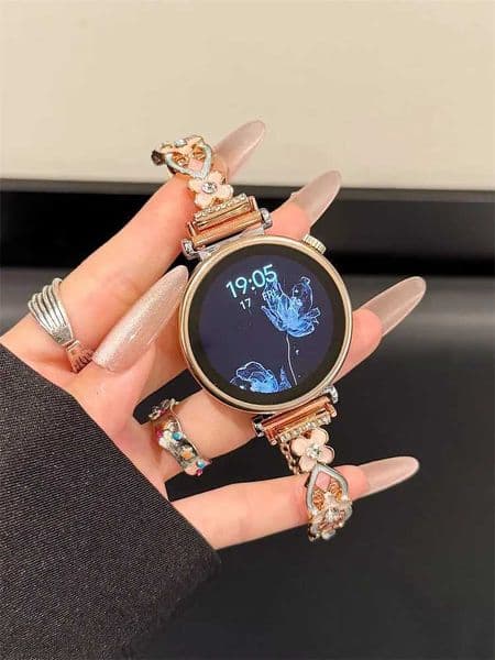 Suitable for HW Watch Fit3/Fit4 straps and HW Band 8/9/10NFC dopamine metal handmade strapsJ260514