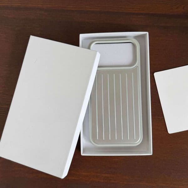Rim Rimo Phone Case Rimowalugage Phone Case Suitable For Coque Phone17pro 17pro Max Aluminum Magnesium Alloy Luggage Supports Anti Ingerprint Quiet Luxury