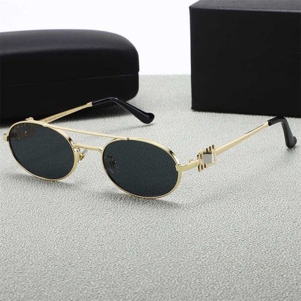 Cheap Designer glasses Oval Double-bridge Sunglasses 2026 New Model Fashion Sunglasses For Stylish Girls