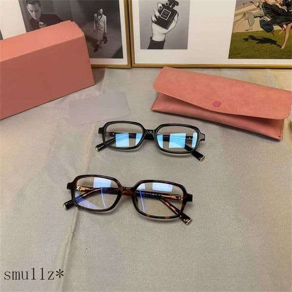 Cheap Designer glasses New Eyeglass Frame Model Smu11z Plain Square-shaped Anti-blue Light Lens Style Eyeglass Frame