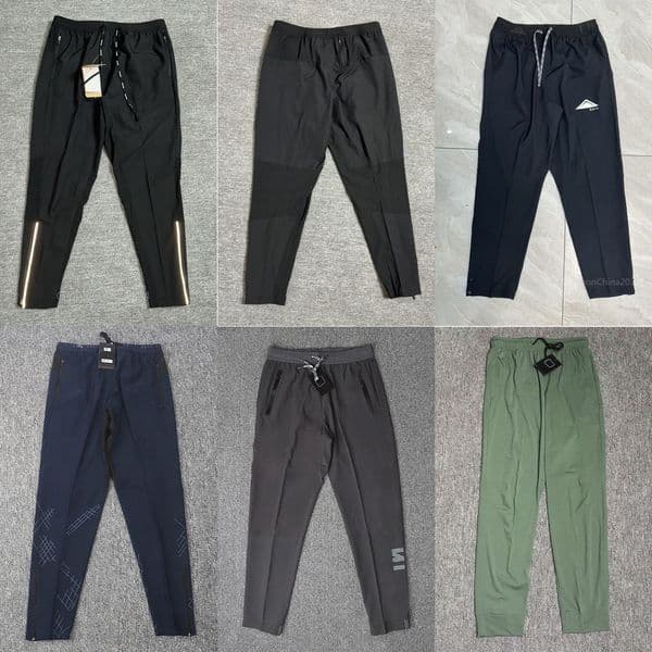 Brand Designer Summer men's Quick drying training casual sportswear fitness running breathable small foot zippered jogger Tracksuits pants tops