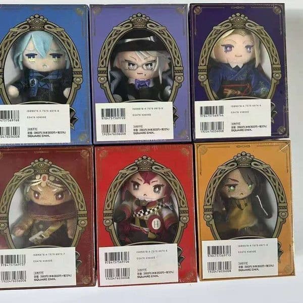 Anime Twisted-Wonderland Riddle Rosehearts Idia Shroud Plush Dolls Cute Figure Malleus Toy Ornament Collection Children Gifts 26Y0514
