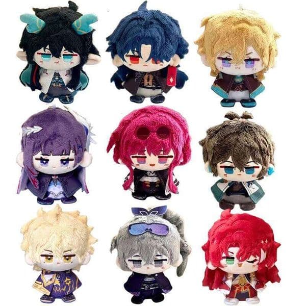 10cm Game Honkai: Star Rail Blade Kafka Phainon Herta Jing Yuan Cute Plush Imbibitor Lunae Dolls Bag Pendant Keychain Gift 26Y0514