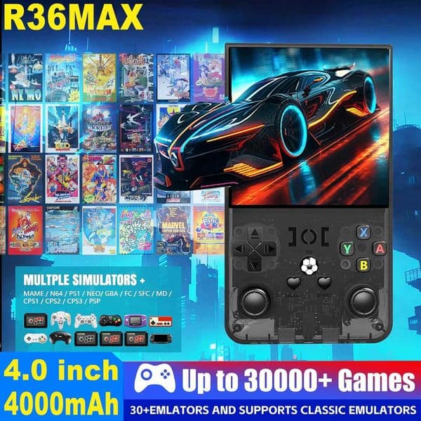 Handheld Game Console Linux System IPS Sn Portable Pocket Video Player 64GB 128GB Games Handheld Game Video Player ConsoleJ260514