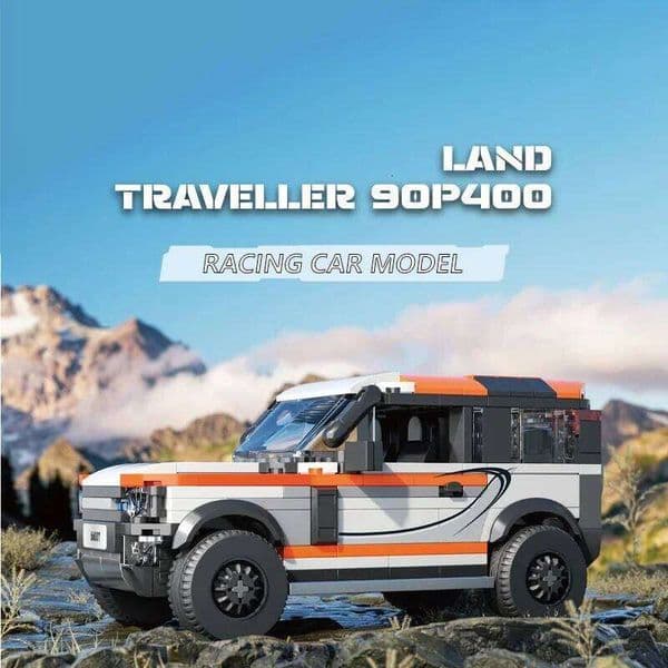 406PCS City Off-Road Vehicle Classic SUV Car Model Bricks Desktop Display Ornaments Kids Educational DIY Toys Holiday Gifts 26L0514