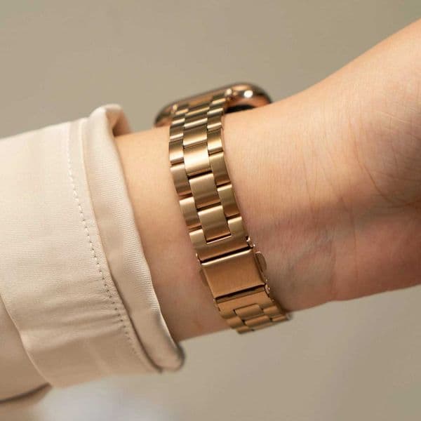 Stainless Steel Thin Strap Watch Band Compatible with Series 8 7 6 SE 3 Ultra Bracelet for 45/41mm 40/44mm 42mm 49mm Sizes X260514