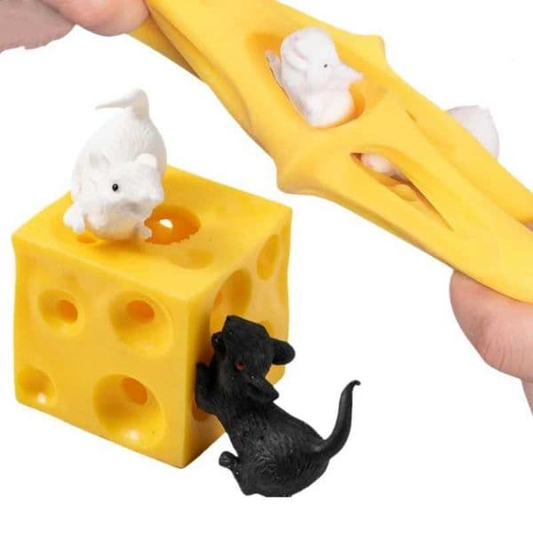 1/3Pcs Drill Cheese Finger Anti Pressure Toy Elastic Stretch Fun And Relaxation Stress Relieving Suitable for office/study C260514