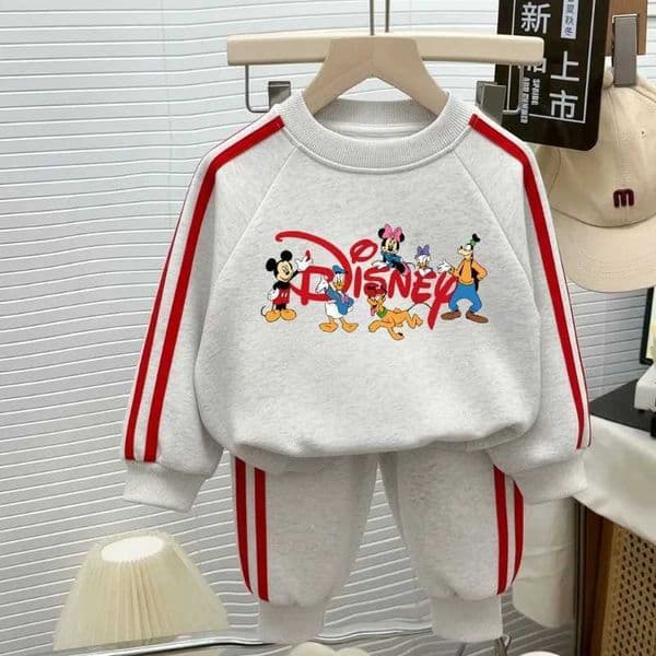 2026 New Style Boys Casual Sweatshirts Set Girls O Neck Hoodies Long Pant Two Piece Childrens Fashion Tracksuit RunningL260514N8ZG