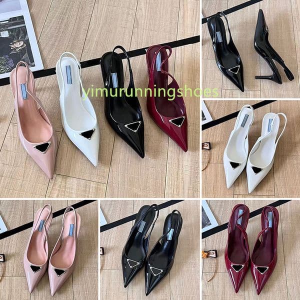 Dress Shoes Slingback high heels Lace up shallow cut shoes Sandals Mid Heel Black mesh with crystals sparkling Print shoes Rubber Leather Ankle Strap