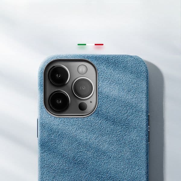 Suitable for Apple iPhone 17 High-End Suede Phone Case 16 Pro Magnetic 15 Wireless Charging Leather Cover