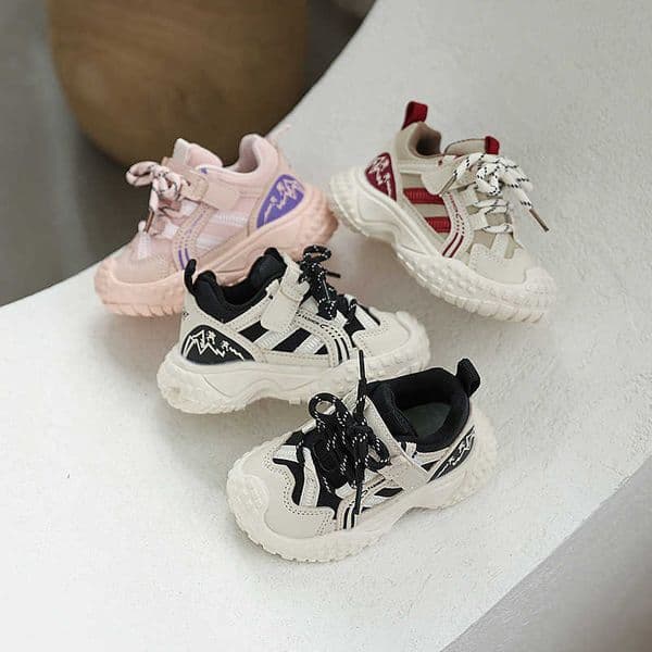 2025 Fall Fashion Striped Boys Casual Shoes Toddler Soft Sole Comfortable Hiking Shoes Non-Slip Childrens SneakersL260514GCBY