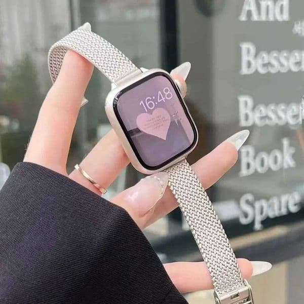 Slim Bracelet Metal for Watch Band Ultra3 49 40 41 44 45 38 42 46mm Stainless Steel Milanese Strap for iWatch11 10 9 8 7SE X2605141