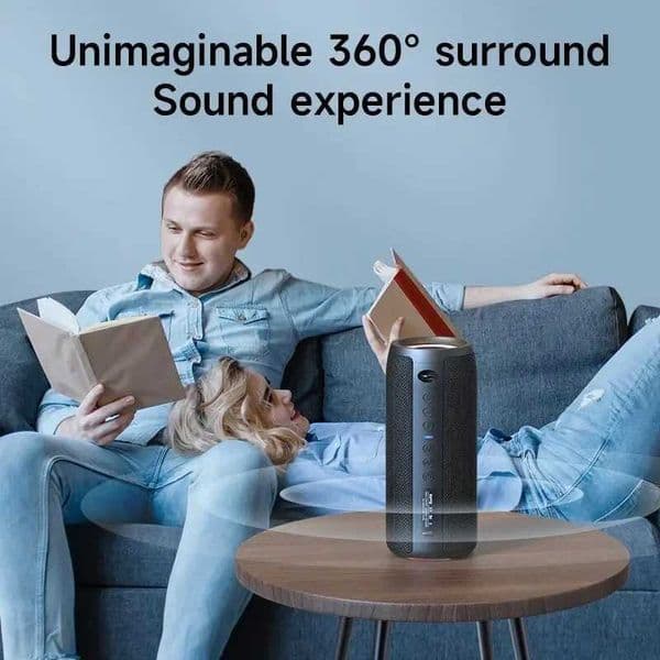 ZEALOT-S51PRO 40W High-power Bluetooth Speaker 3D Stereo Bass Bluetooth Speaker Portable IPX5 Waterproof Suitable TWS Boom Box S260513ZLJL