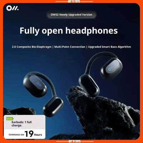 Oladence Ows 2 5.3 Bluetooth Earphones Wireless No In Ear Leak Proof Ultra Long Battery Life Festival Gift W260514