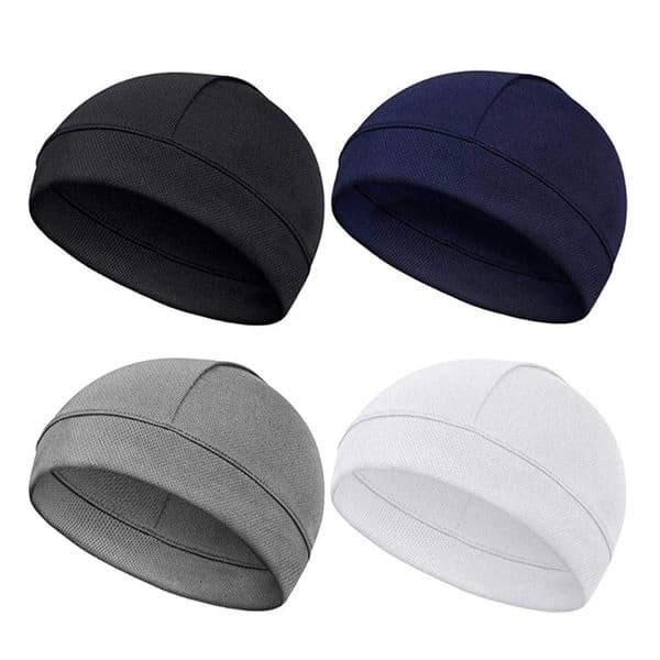 Summer Cooling Skull Caps Helmet Liner Anti-UV Anti-Sweat Wicking Cycling Running Motorcycle Riding Under Hard Hat Liner260511
