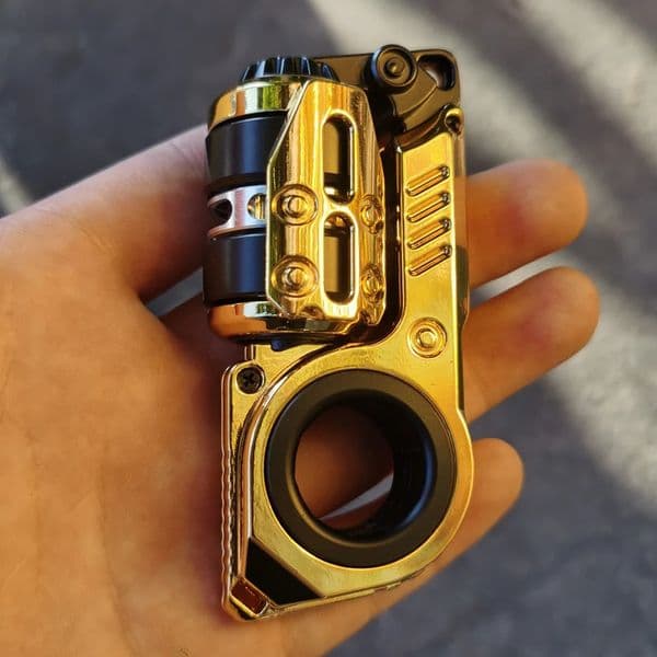 EDC Fidget Sliders Fidget Toys Tuning Fork Magnetic Push Egg Mechanical Ratchet Crisp Sound Cyber Core Multi-functional Toys 260512