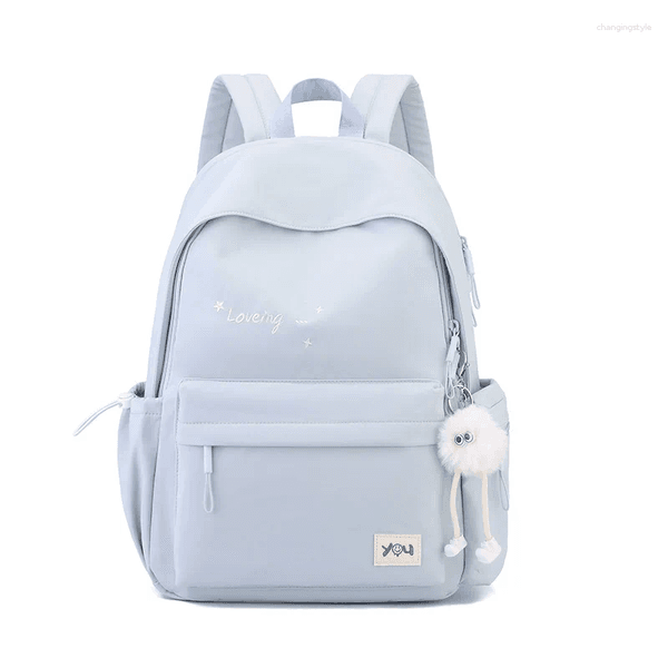 School Bags 2026 Female Fashion Men High Capacity Waterproof College Backpack Trendy Women Laptop Cute Girl Travel Book Bag