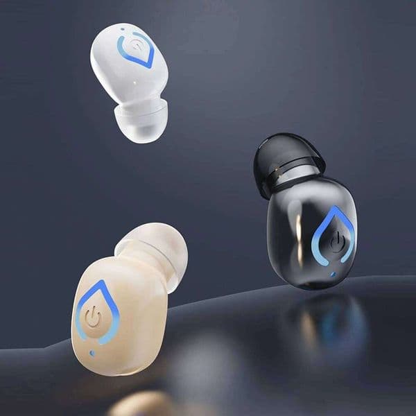BT 6.1 Wireless Mini Earbud With Mic In-Ear Sports Headphones IPX3 Waterproof Handsfree Single Headset for Home & Office W260514