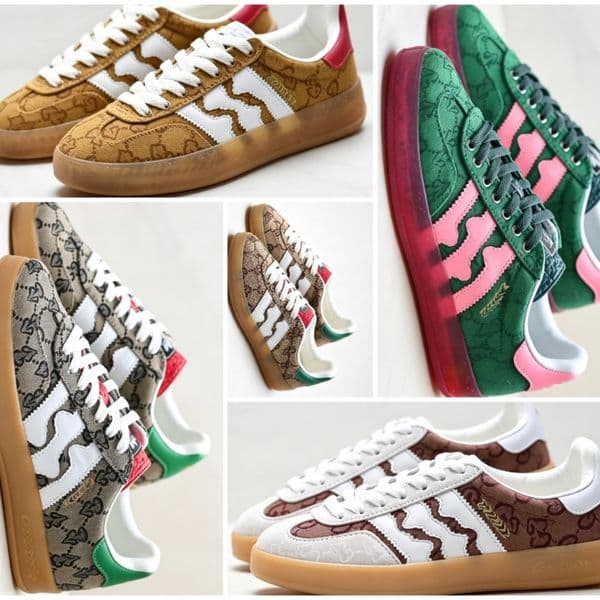 2026 Women men trainers designer sneakers og casual shoes originals indoor trendy sports co-branded stripe chaussure Casual Shoes Leopard EUR 36-45