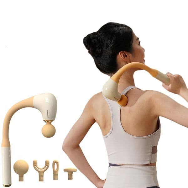 Multifunctional Handheld Rechargeable Full-Body Muscle Physical Fascial Massage Hammer Electric Back Massager Timing 260514