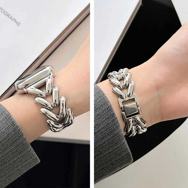 Luxury Love Metal Strap for Galaxy Watch 7 6 5 4 40 44mm 6classic Active 2 Wen Bracelet for GT2/3 StrapJ260514