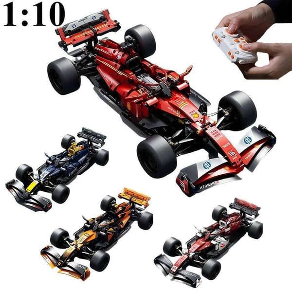 Technical cars, racing models, 1:10 DIY super sports car building block puzzle toys, children's and adult gifts 26L0514
