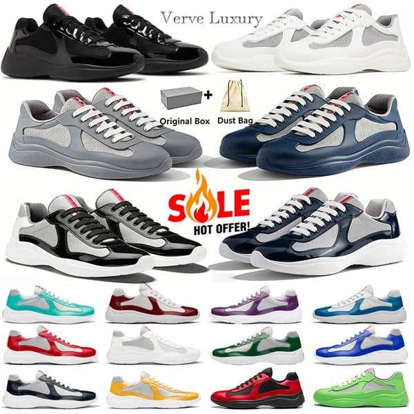 Designer American cup shoes low red Sneakers Luxury Trainers Americas sneaker Rubber Fabric Outdoor Comfortable shoes Walking shoes big size