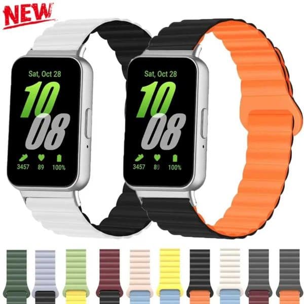 Magnetic Strap for Galaxy Fit 3 Sport Silicone Watch Band for Galaxy Fit3 Accessories Correa Men Wen BraceletJ260514