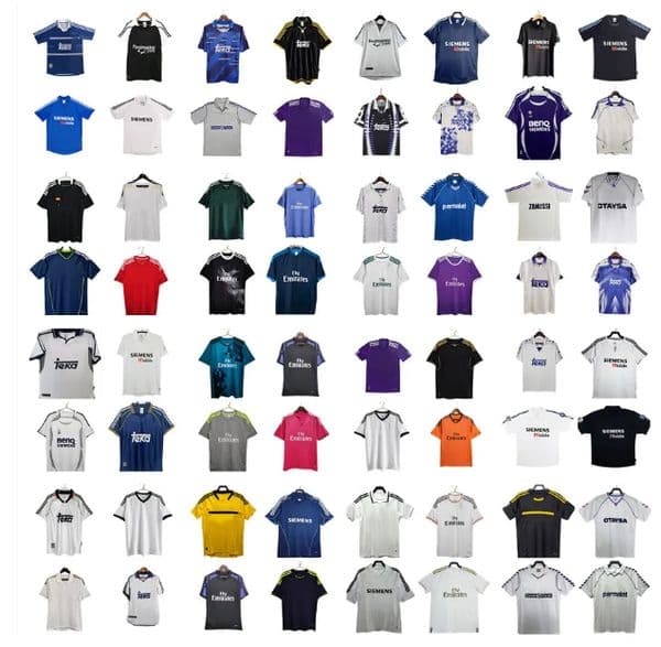 00 01 02 03 05 06 07 08 09 10 11 12 REALS MADRID retro soccer jerseys 2010 2011 2012 2013 2014 2015 2016 2017 2018 ASENSIO MARCELO RONALDO KROOS SERGIO RAMOS football shirts