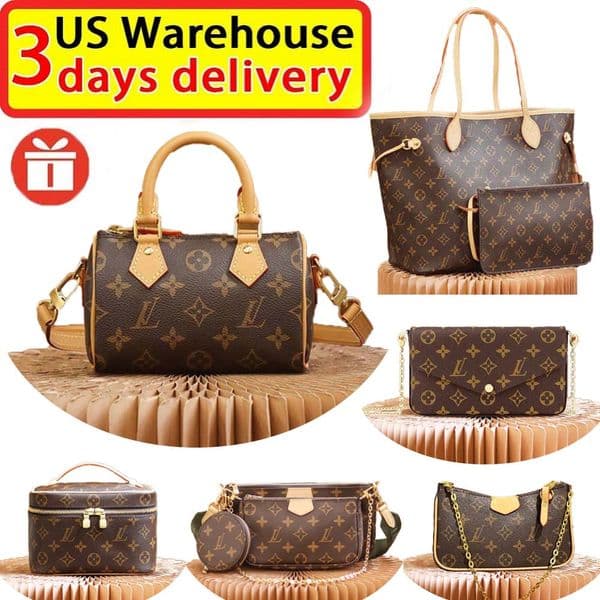 Uswarehouse Designer Luxury l0uis vuitt0nbags Bag purses Monogram bag 2026 bags for women designer Messenger Bags nano pilow crossbody handbag shoulder tote bag 5S