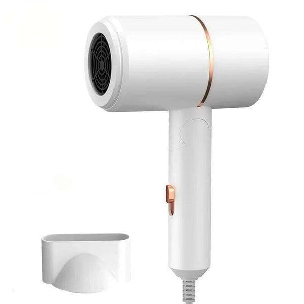 Folding Hairdryer High Power Negative Ion Home Thermostatic Travel Portable Silent Hair Brush Dryer J260514