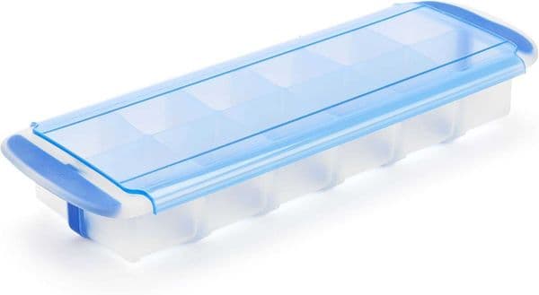 GoodCook Touch Prep and Freeze Ice Tray 2-oz Cubes Stackable with Slide-off Cover